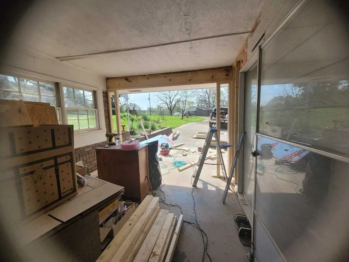 Air movers and dehumidifier for Water Mitigation Services in Elma